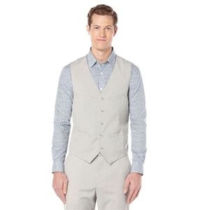 NWT Size XL Perry Ellis Regular Fit Suit Vest